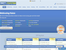 Tablet Screenshot of net-spacy.com