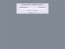 Tablet Screenshot of idn.net-spacy.com